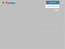 Tablet Screenshot of kindikids.com.au